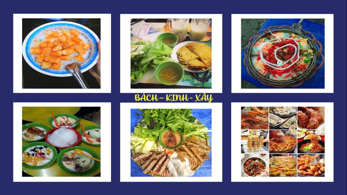 A collage of foodDescription automatically generated
