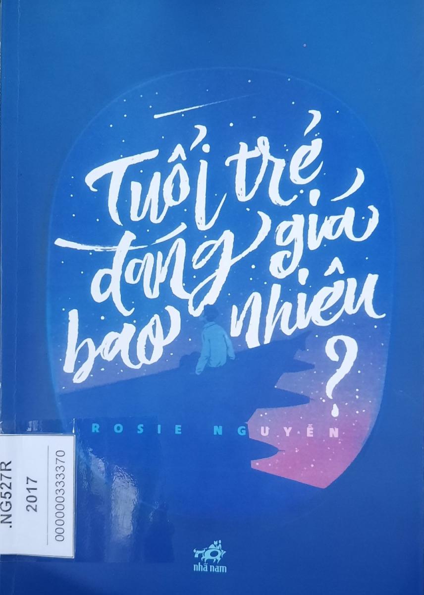 A blue cover with white textDescription automatically generated
