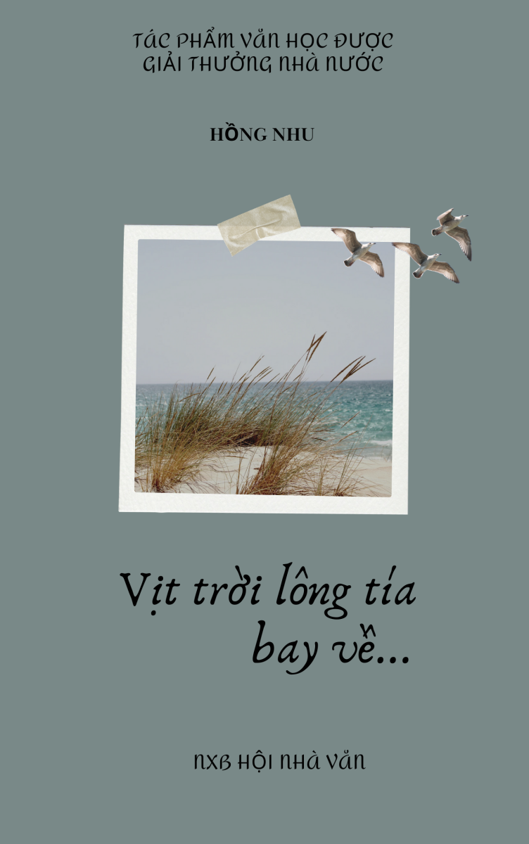 A seagulls flying over a picture of a beachDescription automatically generated