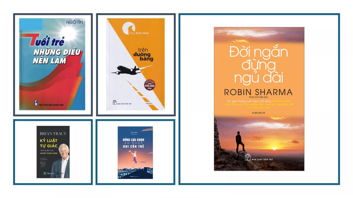 A group of books in different colorsDescription automatically generated